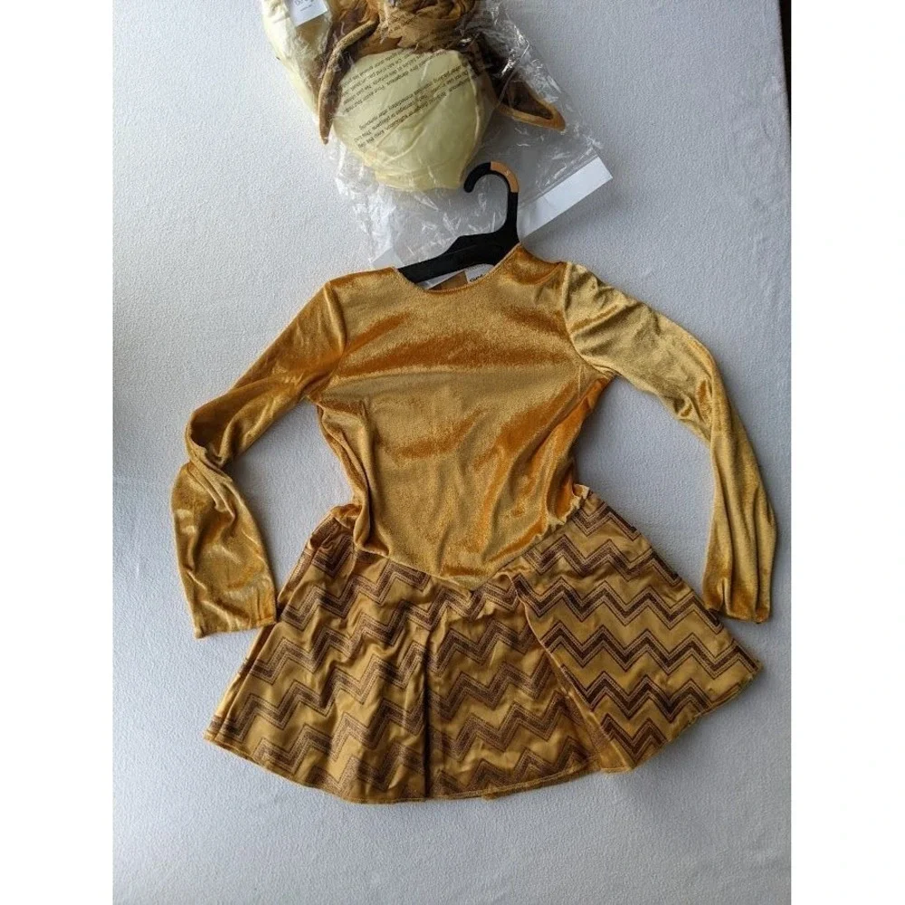 Pokemon Eevee Girls Halloween Costume Size Small 4-6 Disquise Deluxe Child NEW
